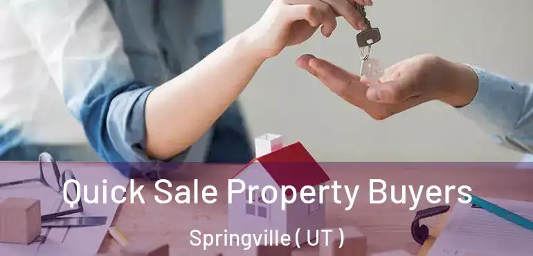  Quick Sale Property Buyers Springville ( UT )