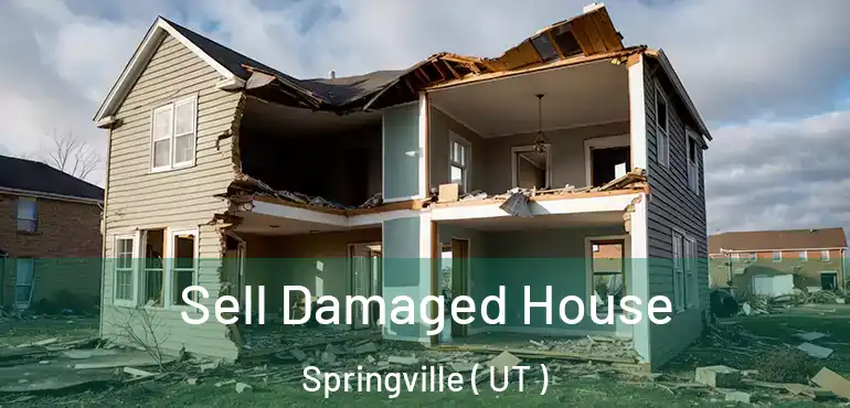  Sell Damaged House Springville ( UT )