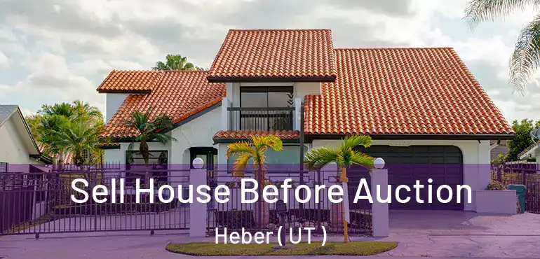  Sell House Before Auction Heber ( UT )