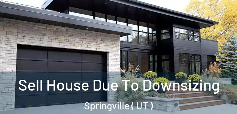  Sell House Due To Downsizing Springville ( UT )
