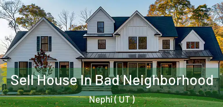  Sell House In Bad Neighborhood Nephi ( UT )
