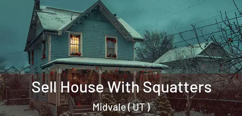Sell House With Squatters Midvale ( UT )