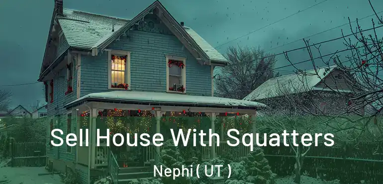  Sell House With Squatters Nephi ( UT )
