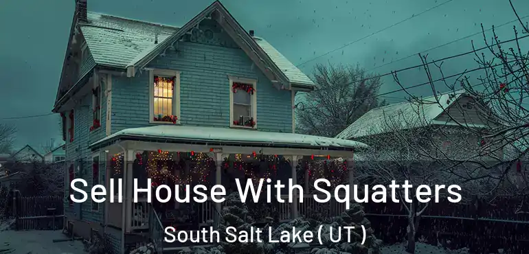  Sell House With Squatters South Salt Lake ( UT )