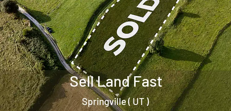  Sell Land Fast Springville ( UT )