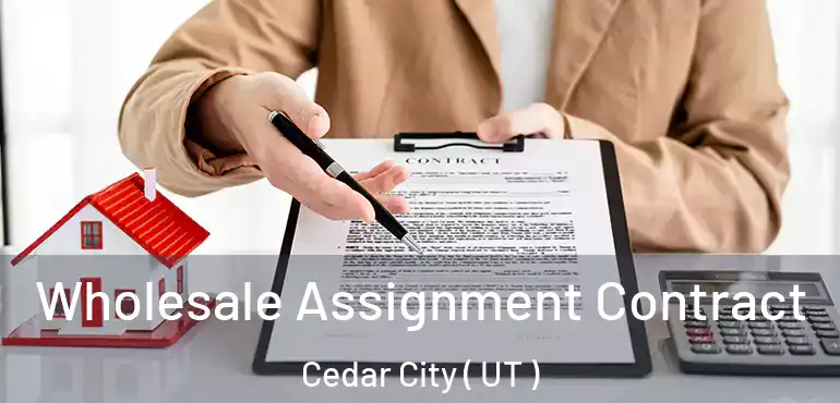  Wholesale Assignment Contract Cedar City ( UT )