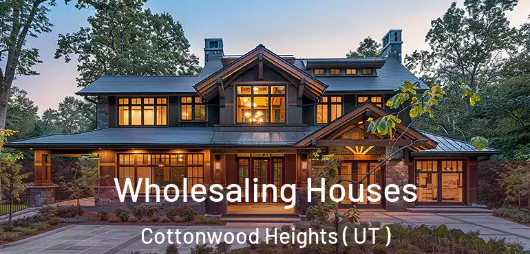  Wholesaling Houses Cottonwood Heights ( UT )