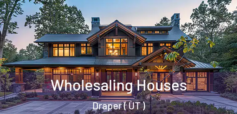  Wholesaling Houses Draper ( UT )