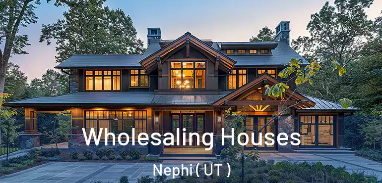  Wholesaling Houses Nephi ( UT )