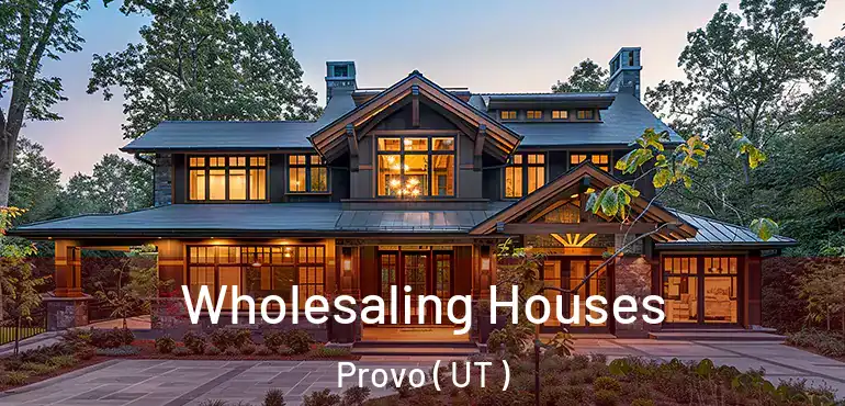  Wholesaling Houses Provo ( UT )
