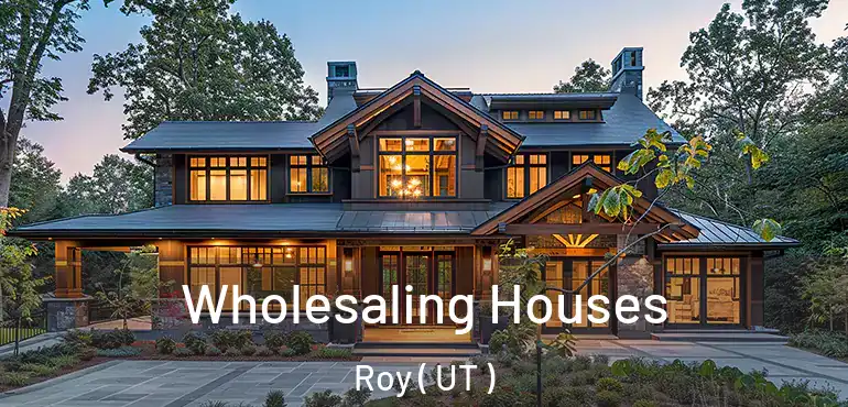  Wholesaling Houses Roy ( UT )