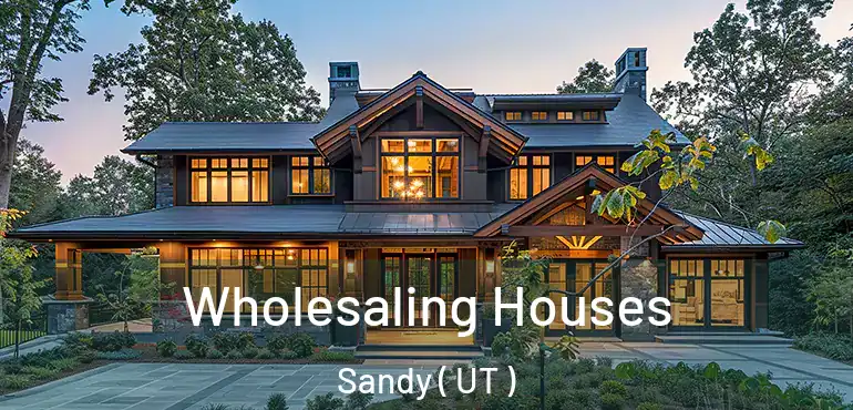  Wholesaling Houses Sandy ( UT )
