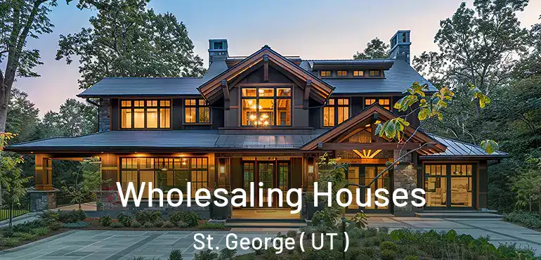  Wholesaling Houses St. George ( UT )