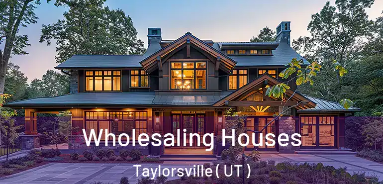  Wholesaling Houses Taylorsville ( UT )