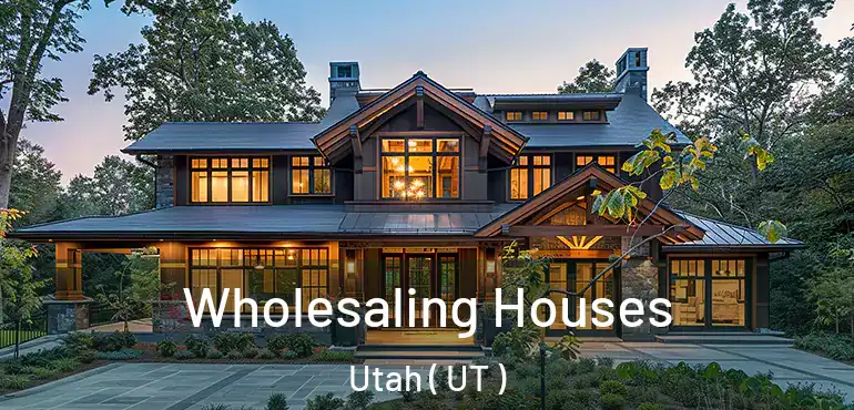  Wholesaling Houses Utah ( UT )